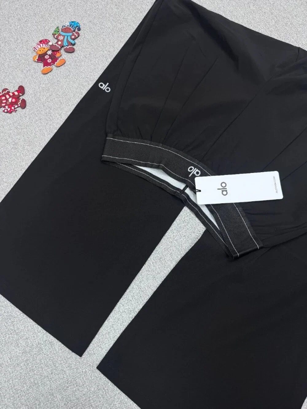 💗NWT Alo Yoga (Regular) Women's Suit Up Trouser Black💟Office/Leisure/Sports